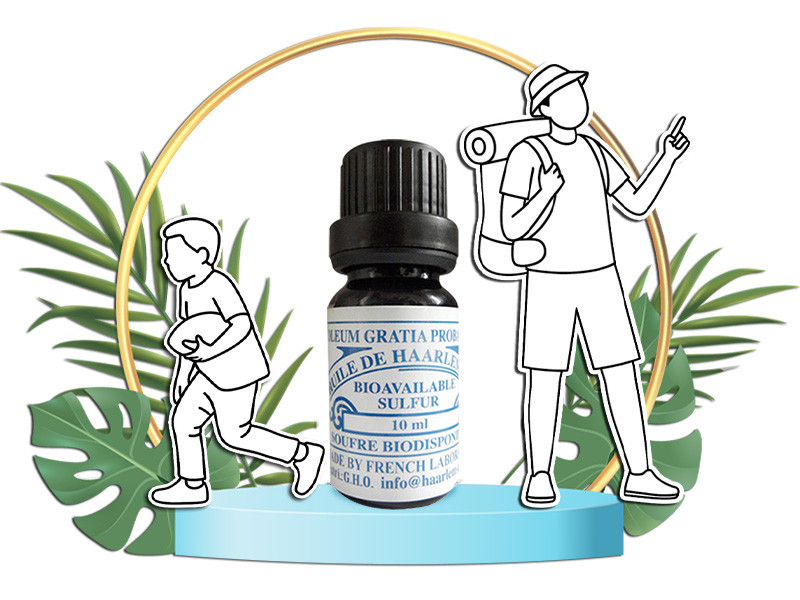 Óleo de Haarlem líquido - 10 ml com conta-gotas